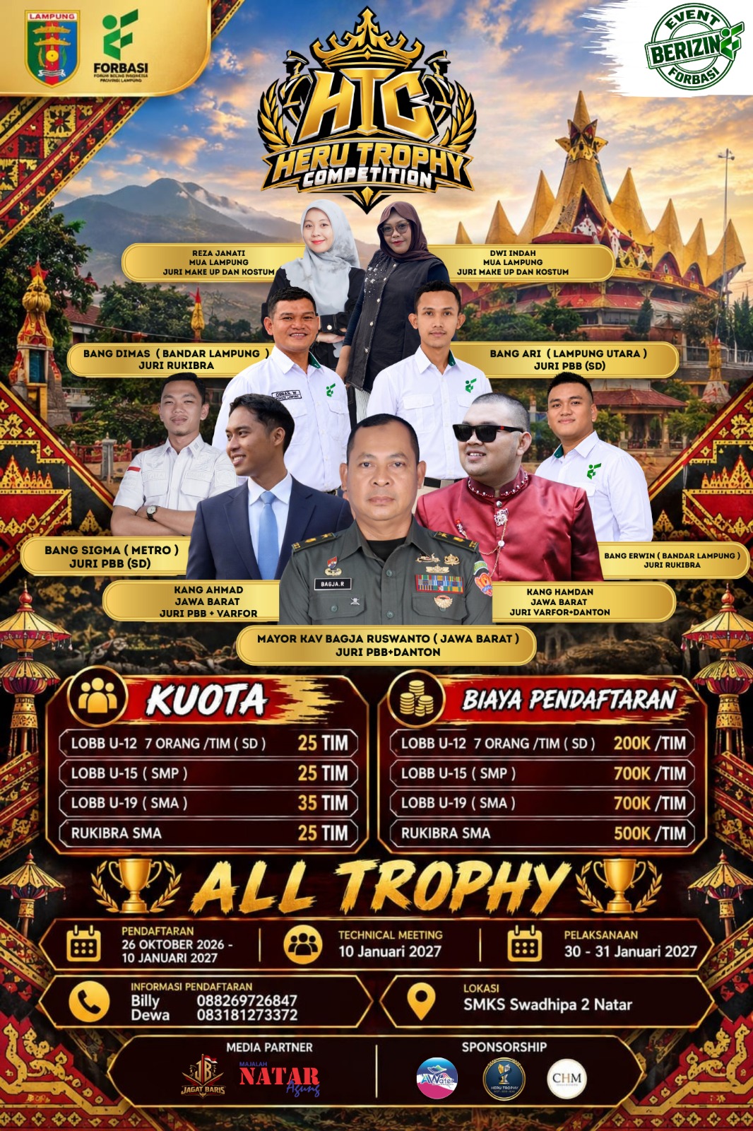 Poster Heru Trophy Competition